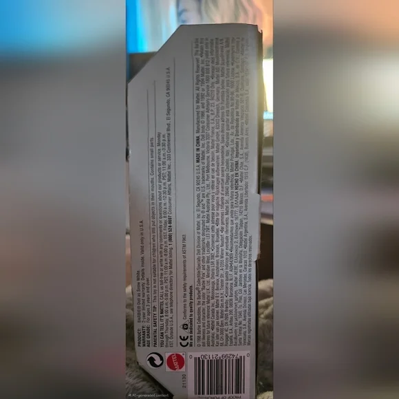 Barbie®️ Snow White - Picture 3 of 7